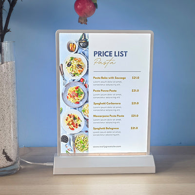 A4 Desktop Double Sided LED Light Box