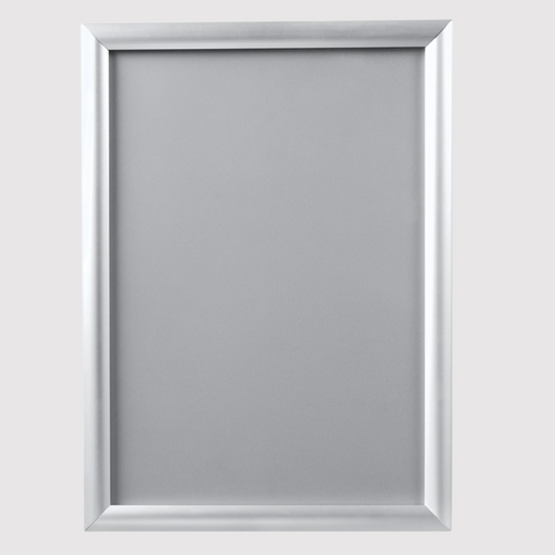 25 mm Silver Snap Frame – Premium Aluminium Poster Display A4 - A0