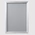 25 mm Silver Snap Frame – Premium Aluminium Poster Display A4 - A0