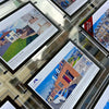 A4 LED Window Display Illuminated Kits, Landscape - 2 Panel
