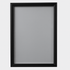 25 mm Black Snap Frame – Premium Aluminium Poster Display A4 - A0