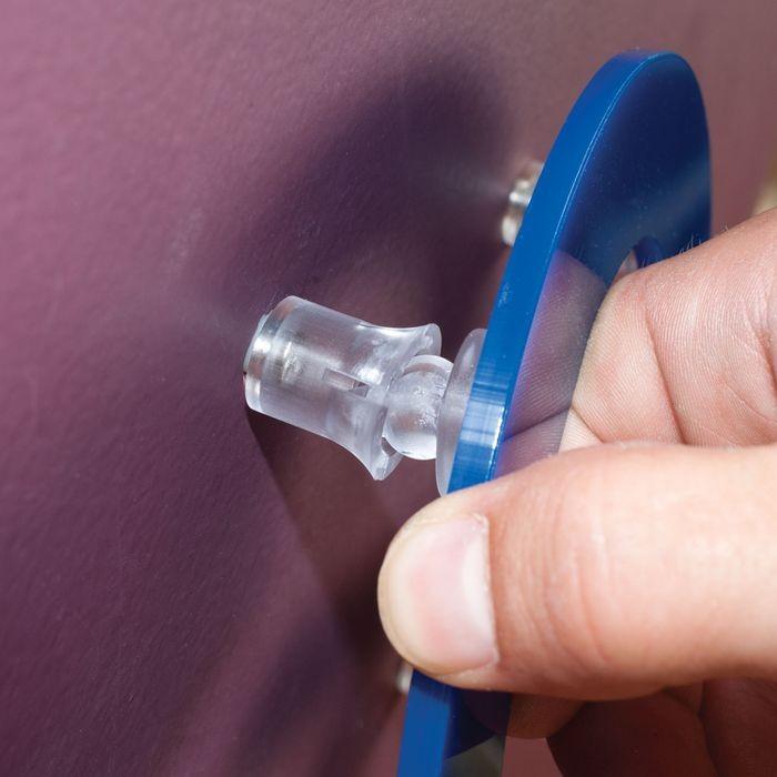 Hidden Sign Fixings Nylon Plastic Sign locators – iSpi Trade