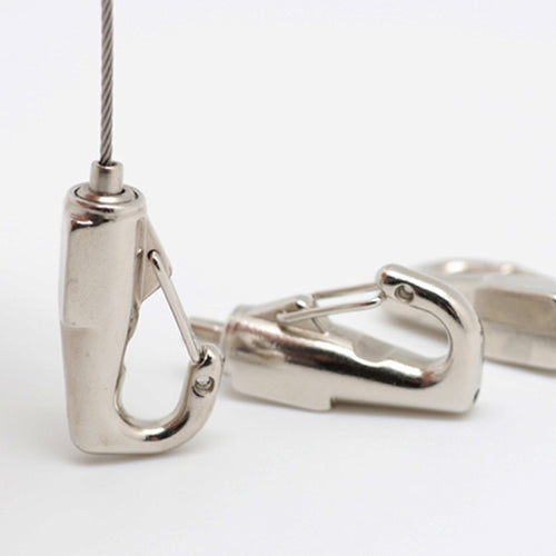 Ceiling cable fixing with adjustable Bee-Line Hook